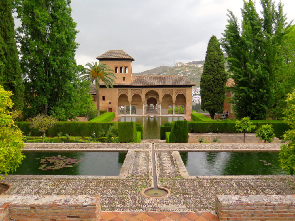 De tuinen van het Alhambra